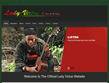 Tablet Screenshot of ladyvirtue.com